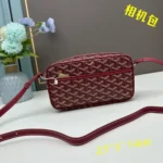 11 Goyard Camera Bag Small Crossbody Women Luxury Coated Canvas