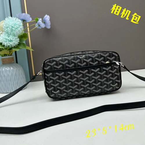 11 Goyard Camera Bag Small Crossbody Women Luxury Coated Canvas