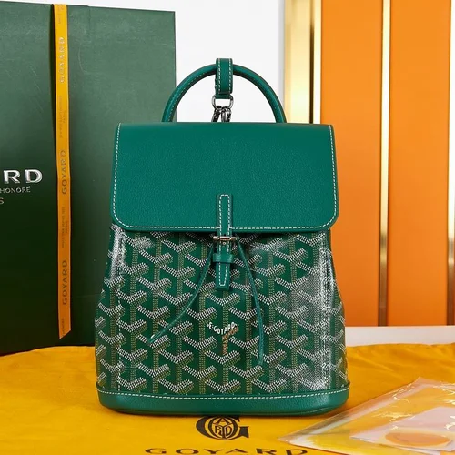 Goyard Large Backpack Women Men Luxury Coated Canvas