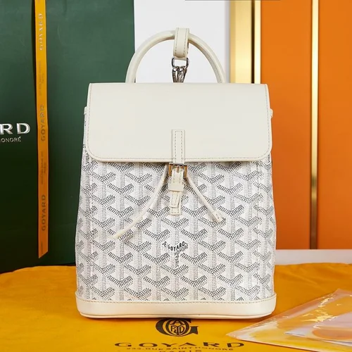 Goyard Large Backpack Women Men Luxury Coated Canvas
