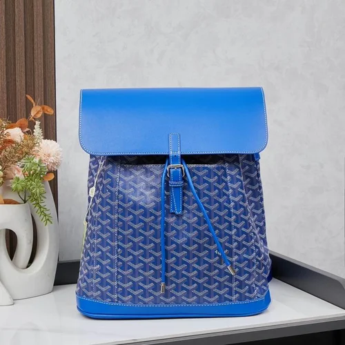 Goyard Large Backpack Women Men Luxury Coated Canvas