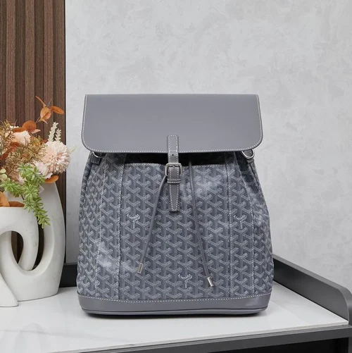 Goyard Large Backpack Women Men Luxury Coated Canvas