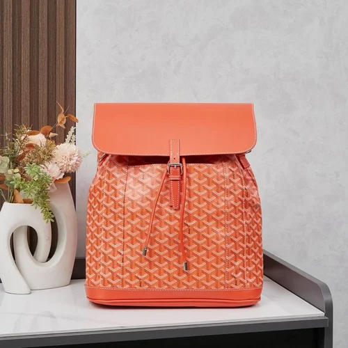 Goyard Large Backpack Women Men Luxury Coated Canvas