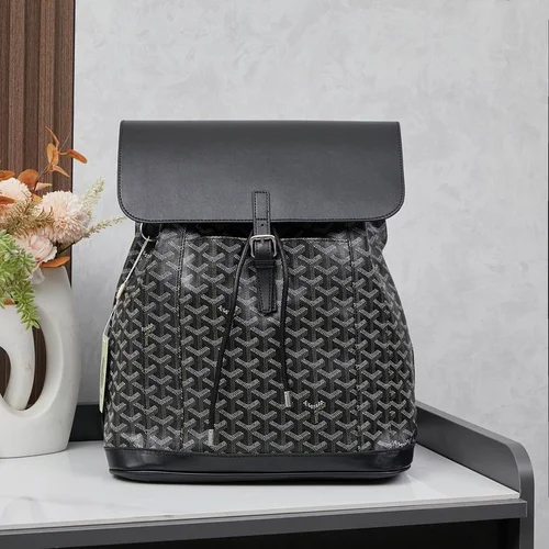 Goyard Large Backpack Women Men Luxury Coated Canvas
