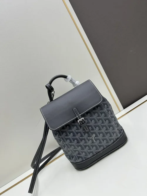 Goyard Large Backpack Women Men Luxury Coated Canvas