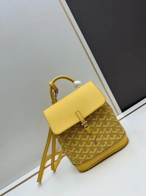 Goyard Large Backpack Women Men Luxury Coated Canvas