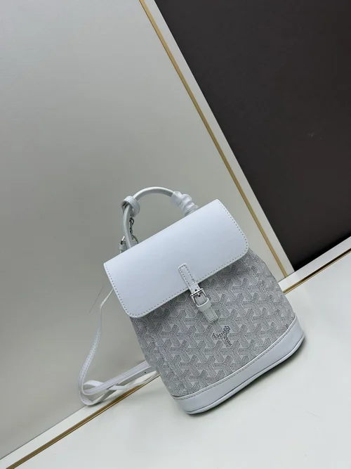 Goyard Large Backpack Women Men Luxury Coated Canvas