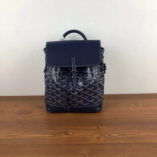 Goyard Large Backpack Women Men Luxury Coated Canvas