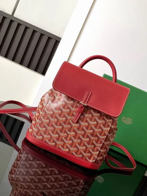 Goyard Large Backpack Women Men Luxury Coated Canvas