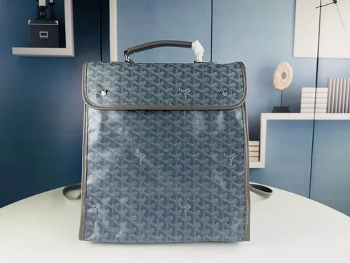 Goyard Large Backpack Women Men Luxury Coated Canvas