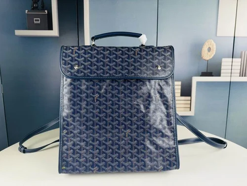 Goyard Large Backpack Women Men Luxury Coated Canvas