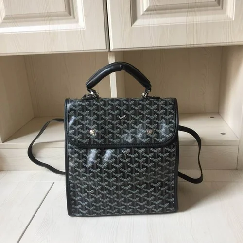 Goyard Large Backpack Women Men Luxury Coated Canvas