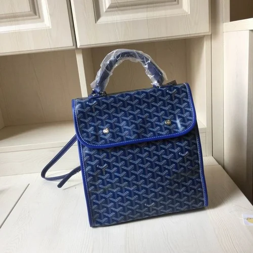 Goyard Large Backpack Women Men Luxury Coated Canvas