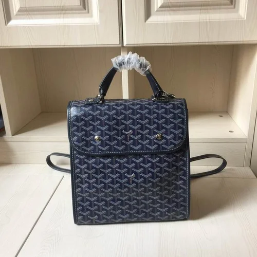 Goyard Large Backpack Women Men Luxury Coated Canvas