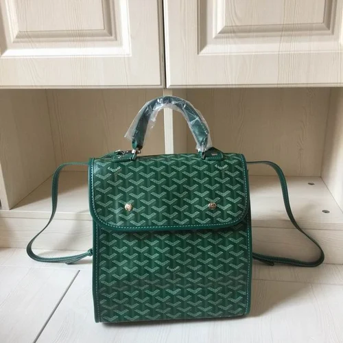 Goyard Large Backpack Women Men Luxury Coated Canvas
