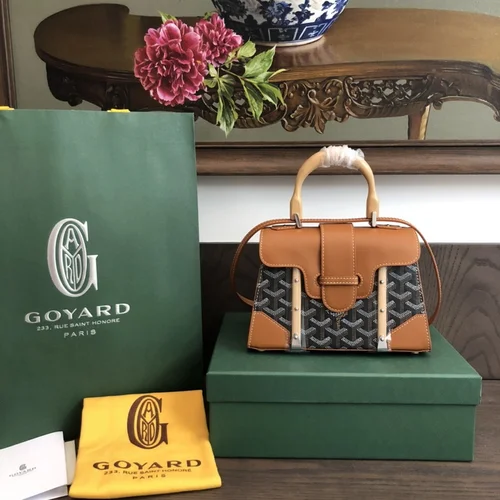 Goyard Women's Designer Handbags Luxury Coated Canvas Collection