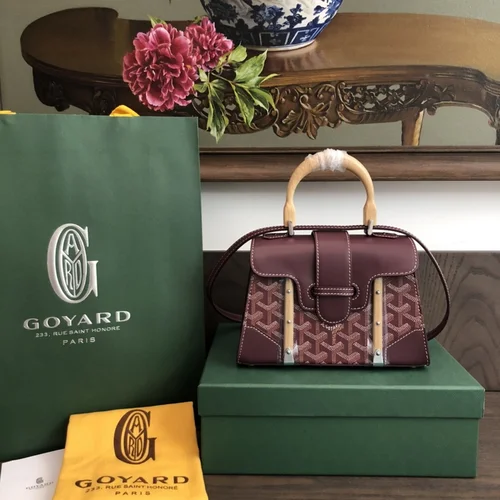 Goyard Women's Designer Handbags Luxury Coated Canvas Collection