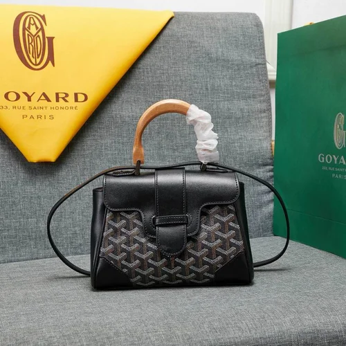 Goyard Messenger Bag Men Women Luxury Coated Canvas