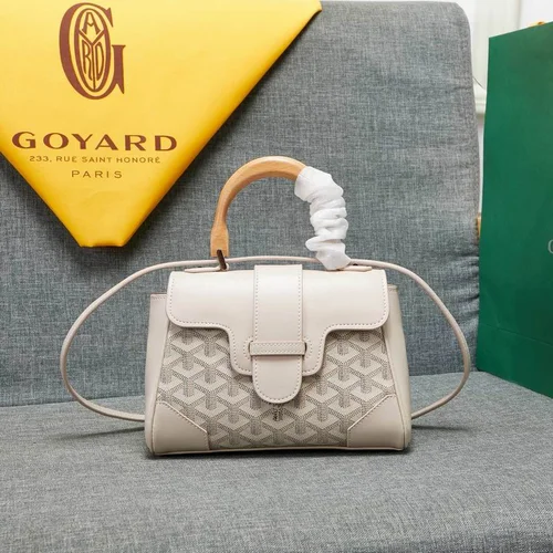 Goyard Messenger Bag Men Women Luxury Coated Canvas