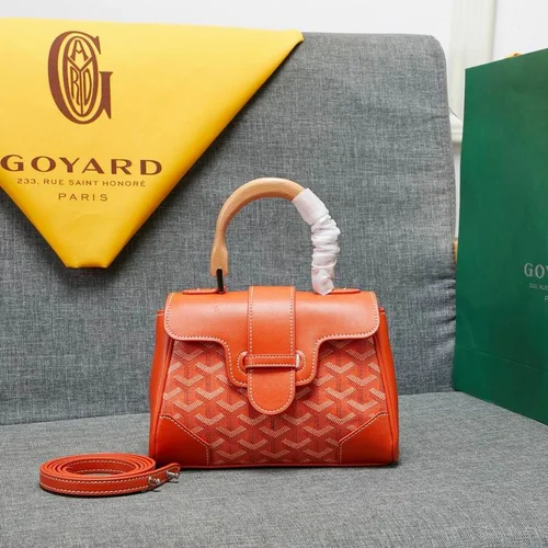 Goyard Messenger Bag Men Women Luxury Coated Canvas