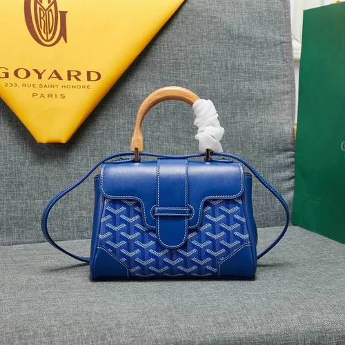 Goyard Messenger Bag Men Women Luxury Coated Canvas