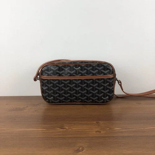 Goyard Messenger Bag Men Women Luxury Coated Canvas