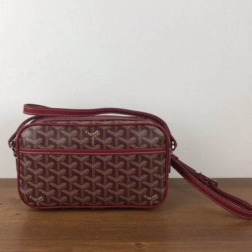 Goyard Messenger Bag Men Women Luxury Coated Canvas
