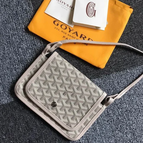 Goyard Messenger Bag Men Women Luxury Coated Canvas