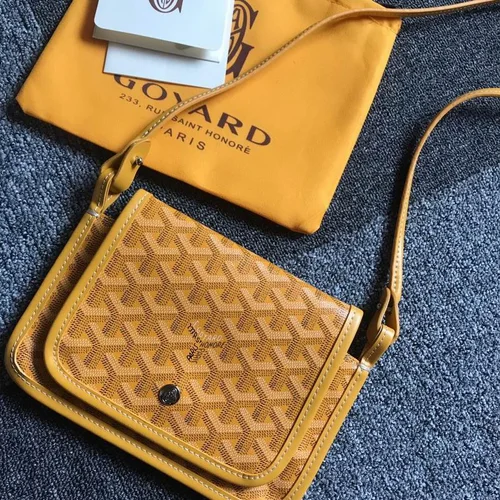 Goyard Messenger Bag Men Women Luxury Coated Canvas