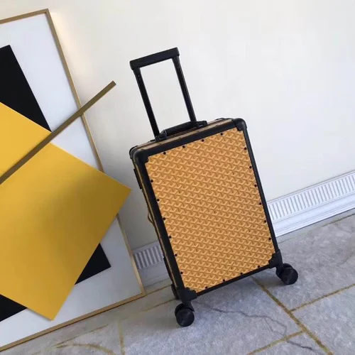 Goyard Trolley Base Cabin Case Original Authentic Luxury