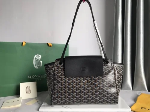 Goyard Original Rouette Bag Authentic Coated Canvas Luxury