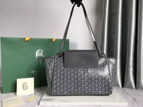 Goyard Original Rouette Bag Authentic Coated Canvas Luxury