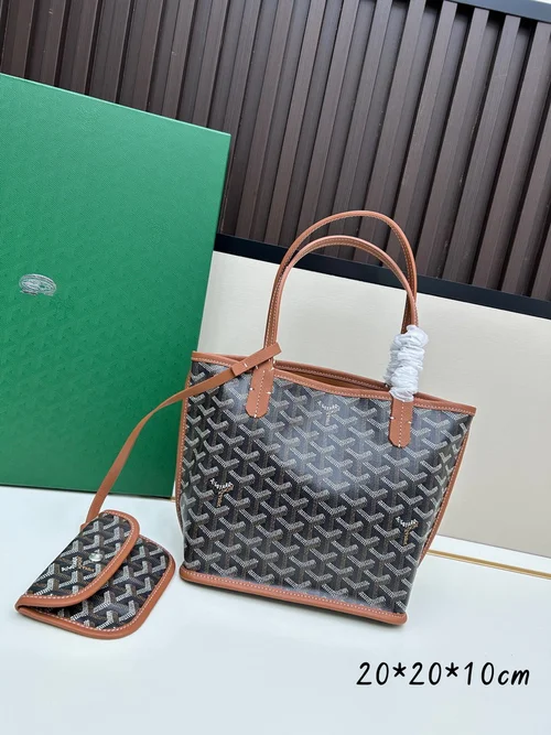 11 Goyard Large Tote Bag Women Luxury Coated Canvas