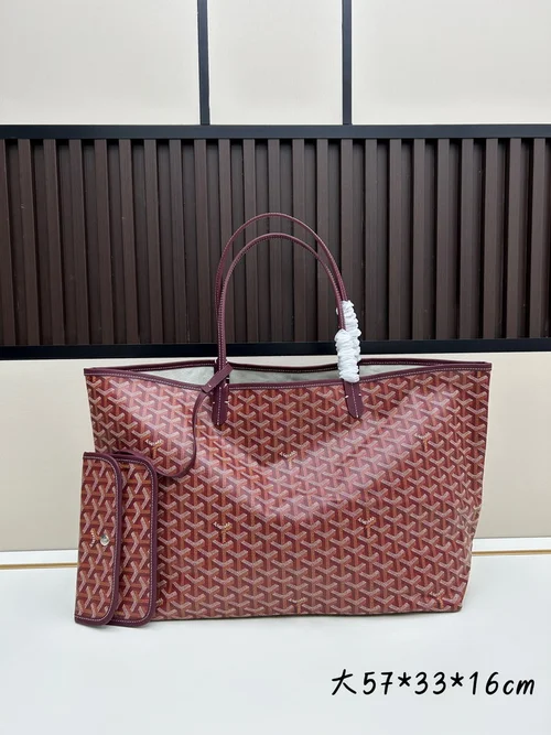 11 Goyard Large Tote Bag Women Luxury Coated Canvas