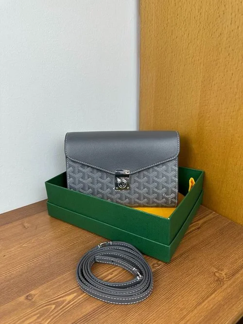 11 Goyard One Shoulder Bag Medium Women Luxury Coated Canvas