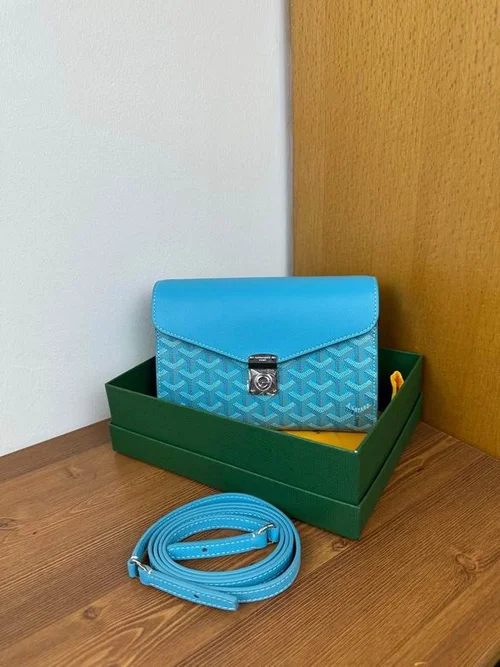 11 Goyard One Shoulder Bag Medium Women Luxury Coated Canvas