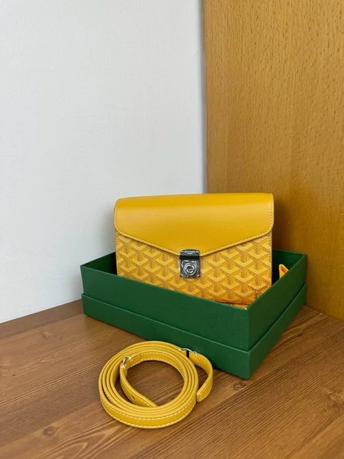 11 Goyard One Shoulder Bag Medium Women Luxury Coated Canvas