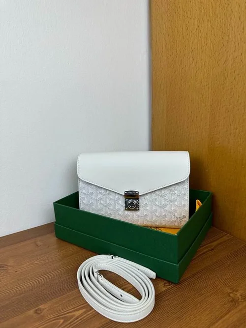 11 Goyard One Shoulder Bag Medium Women Luxury Coated Canvas