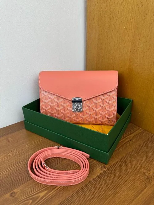 11 Goyard One Shoulder Bag Medium Women Luxury Coated Canvas