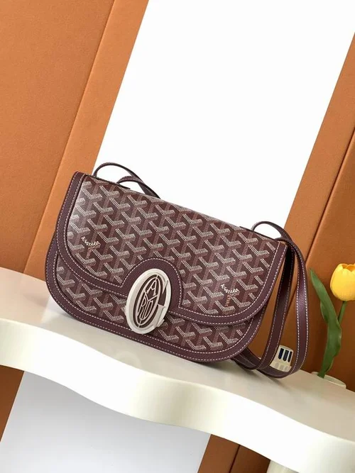 Goyard Original One Shoulder Bag Authentic Coated Canvas