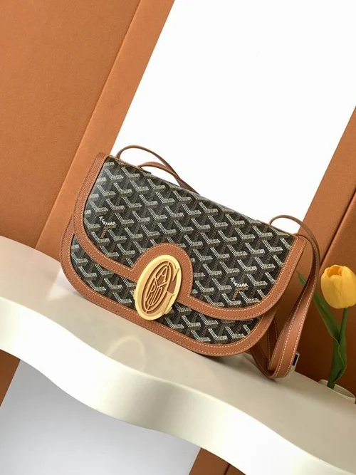 Goyard Original One Shoulder Bag Authentic Coated Canvas