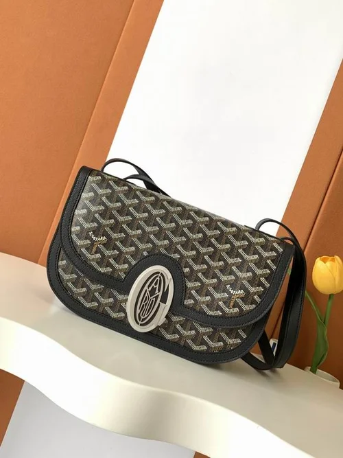 Goyard Original One Shoulder Bag Authentic Coated Canvas