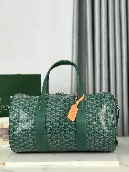 Goyard Original Travel Bag Authentic Coated Canvas Luxury