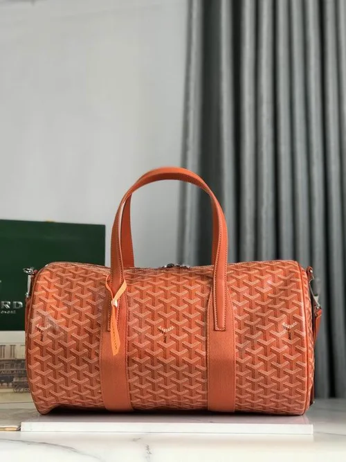 Goyard Original Travel Bag Authentic Coated Canvas Luxury