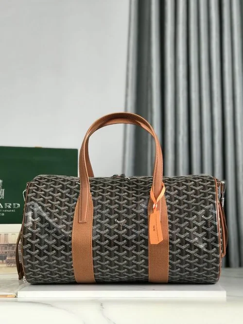 Goyard Original Travel Bag Authentic Coated Canvas Luxury