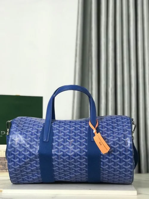 Goyard Original Travel Bag Authentic Coated Canvas Luxury