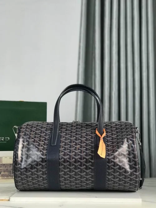 Goyard Original Travel Bag Authentic Coated Canvas Luxury