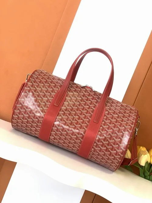 Goyard Original Travel Bag Authentic Coated Canvas Luxury