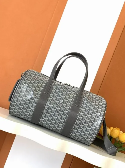 Goyard Original Travel Bag Authentic Coated Canvas Luxury