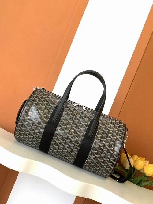 Goyard Original Travel Bag Authentic Coated Canvas Luxury